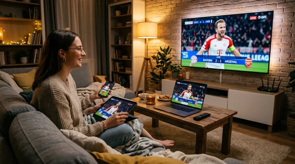 IPTV Anbieter auf mehreren Geräten gleichzeitig nutzen